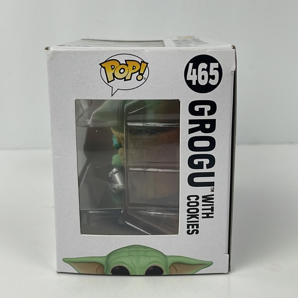 Funko Pop Grogu with Cookies 465 Mandalorian NEW NIB baby yoda star wars - Picture 5 of 12